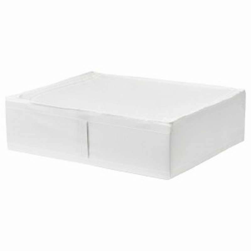 Ikea イケア Skubb スクッブ 収納ケース ホワイト 白 D 幅69 奥行き55 高さ19cm ベッド下収納 通販 Lineポイント最大1 0 Get Lineショッピング