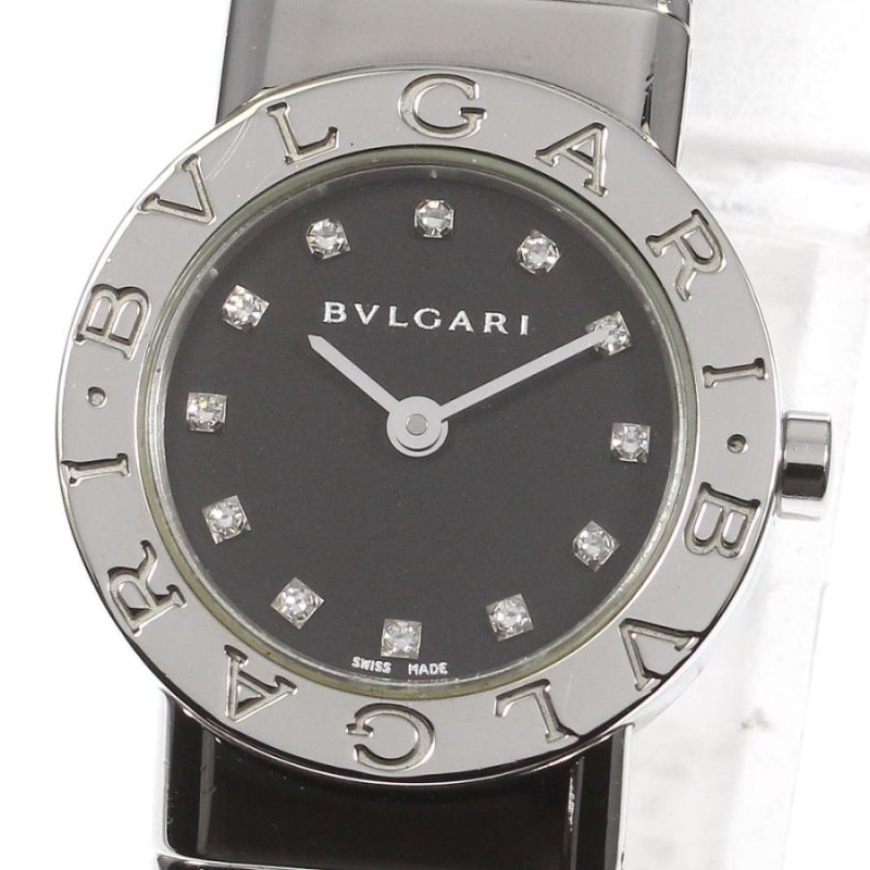 BVLGARI】ブルガリ ブルガリブルガリ トゥボガス 12Pダイヤ BB232TS クォーツ レディース_697698 | LINEショッピング