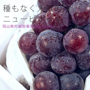 鮮果日誌 日本岡山縣 貓眼葡萄 (new pione) / 一房