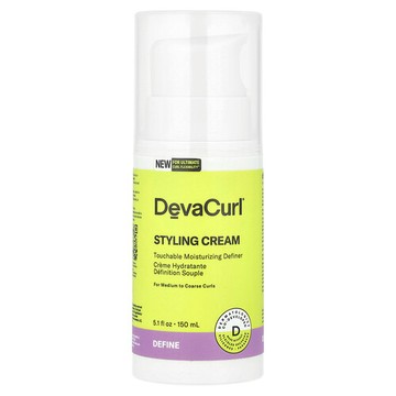 DevaCurl, 造型霜，柔潤保濕定型劑，5.1 液量盎司（150 毫升）