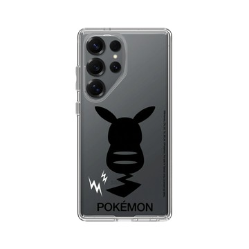 Galaxy S25 Ultra Clear 透明 - 寶可夢 Pokemon - 皮卡丘背面剪影
