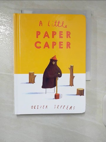 【書寶二手書T6／少年童書_U4E】A Little Paper Caper_Oliver Jeffers