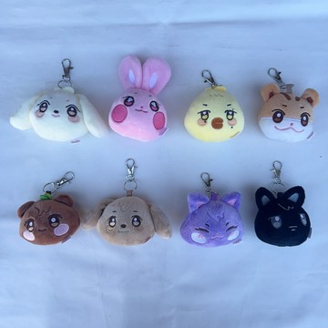 ⭐ 韓國代購正版⭐ATEEZ小頭鑰匙扣掛件鄭友榮 金弘中 樸星化同款娃娃