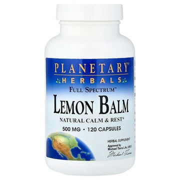 Planetary Herbals, 多面™ 檸檬香蜂草，1,000 毫克，120 粒膠囊（每粒膠囊 500 毫克）