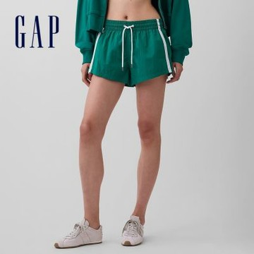 【GAP】2.5 吋運動短褲-深綠色(898785)
