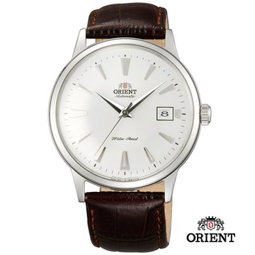 ORIENT 東方錶 DATEⅡ系列 機械錶 皮帶款 TAC00005W 白色 40.5mm