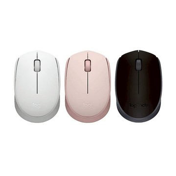 Logitech 羅技【 M170 】無線滑鼠 黑色/玫瑰粉/珍珠白