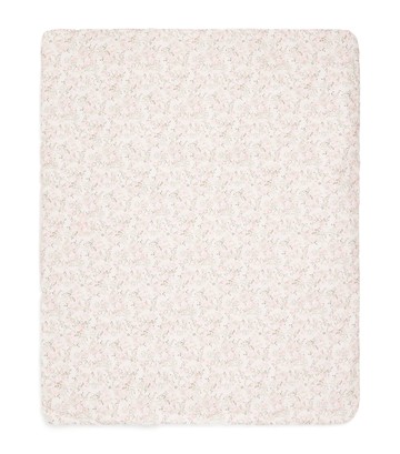 Tartine et Chocolat Cotton Floral Print Blanket