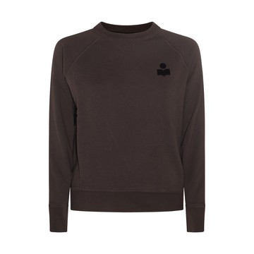 Marant Etoile - Faded Black Cotton Ailys Sweatshirt