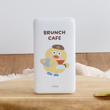 早午餐兄弟小黃鴨咖啡師雙線快充10000mAh行動電源