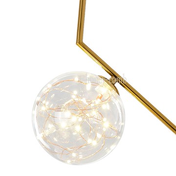 北歐風LED6W玻璃餐廳吊燈(BL51452)