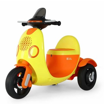 TECHONE MOTO45 電動機車兒童童車2人騎乘 早教音樂系統 雙驅動力附專屬拖車雙人可坐 媽媽溜娃神器