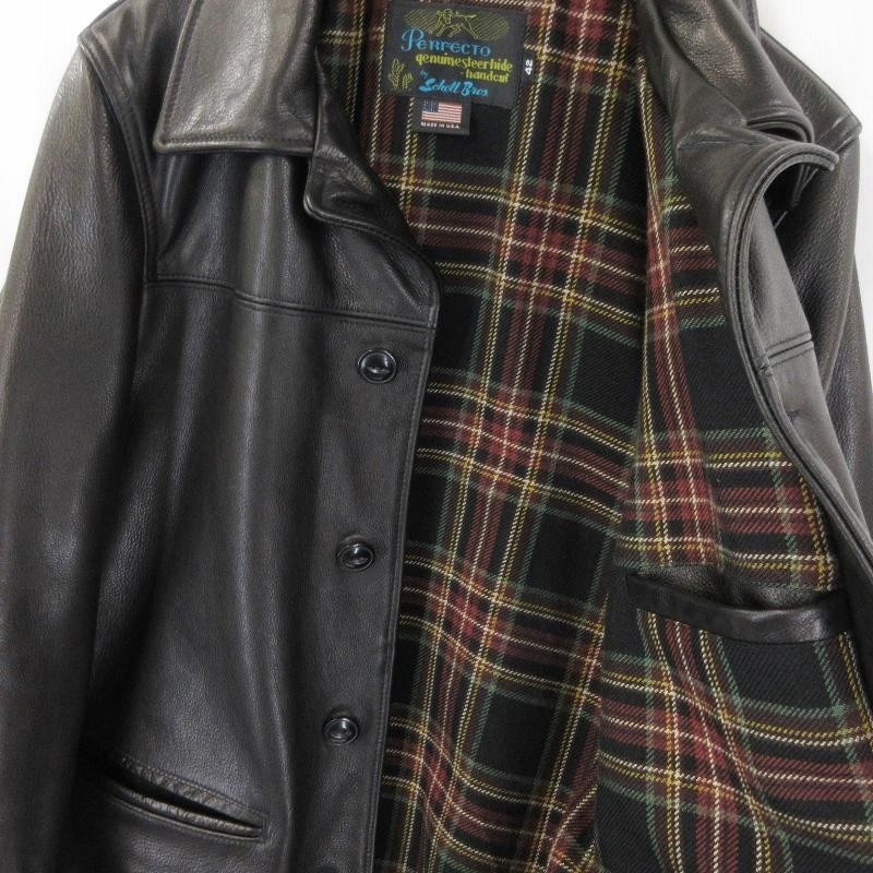 Schott ショット カーコート 533US 牛革 カウハイド USA製 7420
