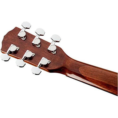 Fender フェンダー CD-60 Dreadnought アコースティックギター Bundle with ハードケース, Guitar Stand, チューナー, ストラップ, Picks, Strings Natur