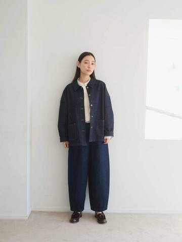 KOOW岡山牛仔短外套 復古工裝牛仔衣 日系夾克