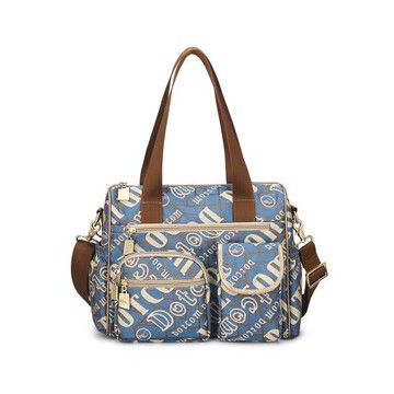 (免運)盛裝舞步新款休閑時尚帆布單肩大容量斜挎旅游包健身包行李包X24