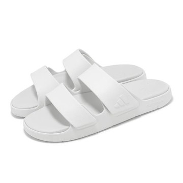 adidas 拖鞋 Znsory Sandal 男鞋 女鞋 灰白 雙帶 涼拖鞋 愛迪達 JI1856