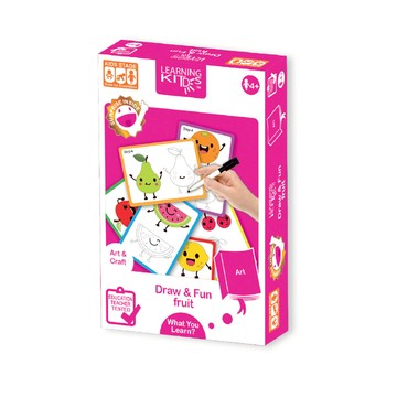 香港 Learning Kitds - 藝術系列-水果繪畫認知遊戲