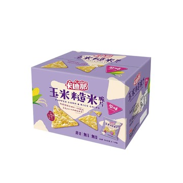 卡迪那 玉米糙米脆片原味(70公克X10包/箱)