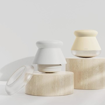 USB充電照明式毛球修剪器 布丁 除毛球機 除毛球器 衣物整理 白色