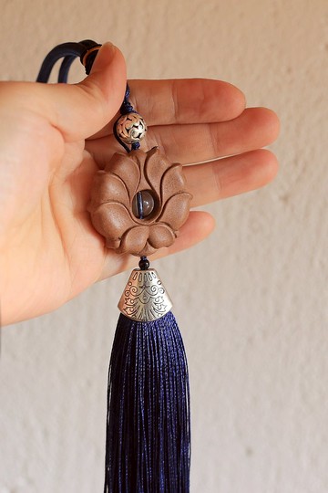 壹染指香品 | 九轉蓮花吉祥流蘇 | 天然和合香 | 養生安神