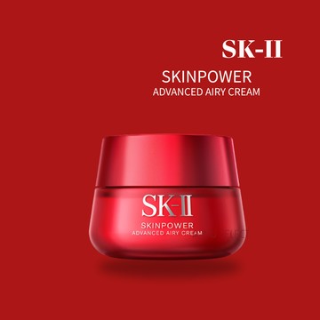【SK-II】SKINPOWER 致臻肌活能量輕盈活膚霜80g 大紅瓶 清爽版｜保養換新妝⚡專櫃 美妝 香氛 保養
