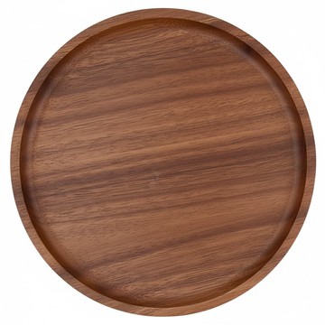 My Cook 晶瓚 簡約輕食原木圓盤  小(20 x 1.7cm)  原木色  1個