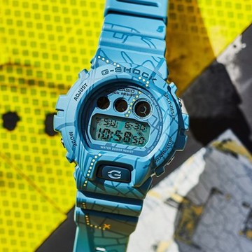 CASIO 卡西歐 G-SHOCK 澀谷尋寶 街頭復古風電子錶 新春開運 送禮首選 DW-6900SBY-2