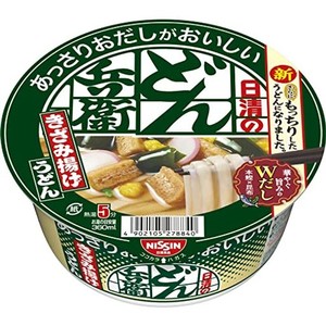 日清食品 日清のあっさりおだしがおいしいどん兵衛 きざみ揚げうどん 68G ×12個