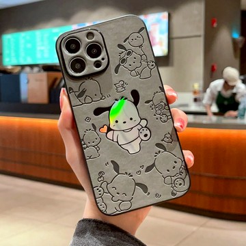 卡通 怕恰狗 防摔 手機殼 iPhone 11 12 13 14 15 16 pro max xs xr i13 i14