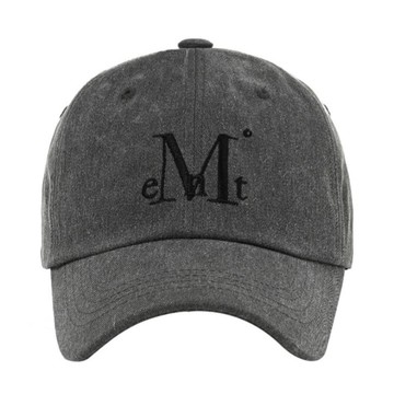 韓國 MUCENT SIGNATURE BALL CAP 經典素色百搭棒球帽 水洗灰丹寧 DYEING GRAY DENIM