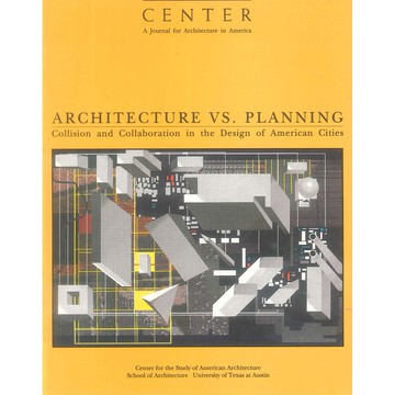 Center Vol 6: Architecture VS Planning -9780847854929 絕版英文設計書 [建築人設計人的店-上博圖書]