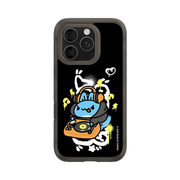 iPhone 16 Pro AirX 本質黑 - 貓貓蟲咖波 Bugcat Capoo - DJ 咖波