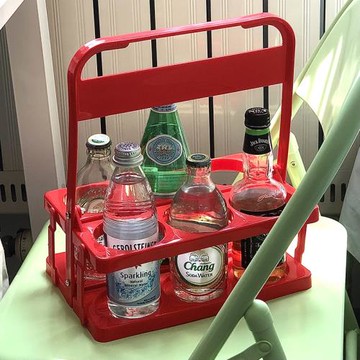 「About Life」野餐酒飲料提籃ins風實用復古拍照好看露營可折疊