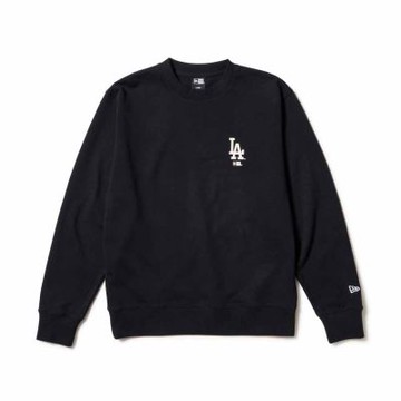 NEW ERA 男女 長袖上衣 SWEATSHIRT 日版 洛杉磯道奇 黑 NE14735057