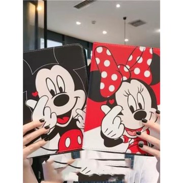 2021款ipad9保護套1893卡通米妮ipaid7/8殼適用蘋果迷你5硅膠第6代全包七八代10.2寸/10.5平板殼pro9.7
