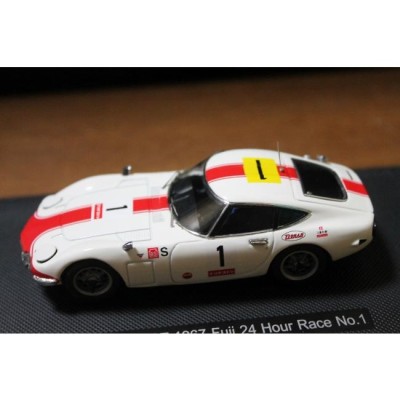 EBBRO 1/43 トヨタ 2000GT 1967 富士24時間レース ＃1 ホワイト