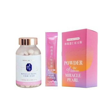 【東璧堂】 珍珠薏仁紅豆錠 (共180顆/奇蹟錠)+珍珠薏仁紅豆粉 (14包/1入) 各1入組