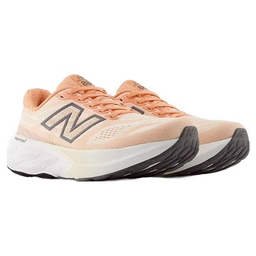 New Balance 女款 Fresh Foam X 880 V15 D D標準楦運動鞋 W880N15-D  白色 + 橘色  25.5cm