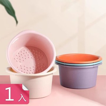 【荷生活】PP材質高桶身足浴保溫桶-1入組