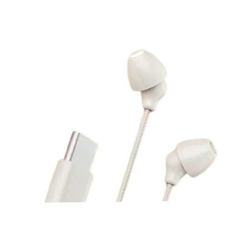 HP 惠普 DHH-1125C Type-C接頭 有線睡眠耳機 奶白色