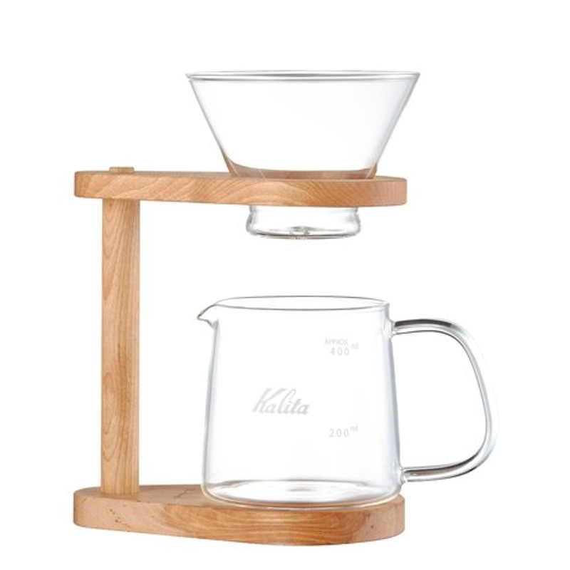 Kalita(カリタ)】ドリップスタンドセット WDG-185 天然木 木製