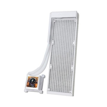 LIAN LI GHSLCD36 HYDROSHIFT LCD 360 一體式水冷/無風扇 送 3入風扇含控制器 白色