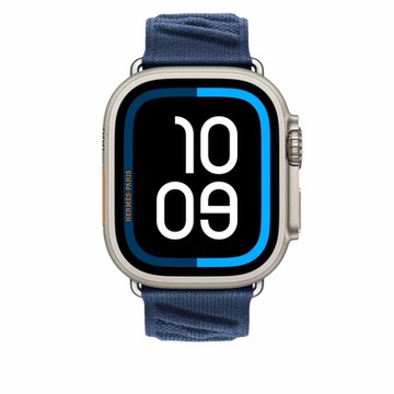 HERMES 愛馬仕APPLE WATCH ULTRA 2 手錶(49MM)(NATURAL TITANIUM)