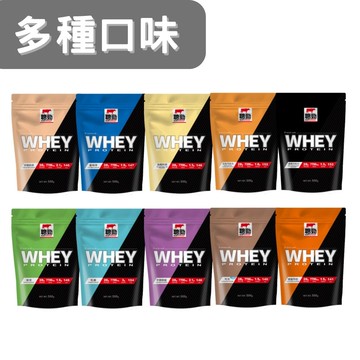 [紅牛] 聰勁即溶乳清蛋白-多種風味 (500g/袋)- 4入組