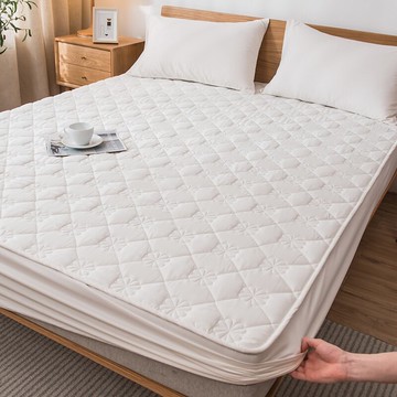 夾棉床笠單件全棉水洗棉床罩防滑固定加厚可水洗防塵保護套夏季