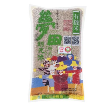 夢田越光糙米(1kg真空/12入)