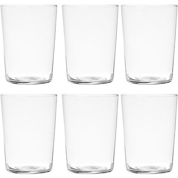 《EXCELSA》NY輕透玻璃杯6入-550ml-- 水杯 茶杯 咖啡杯