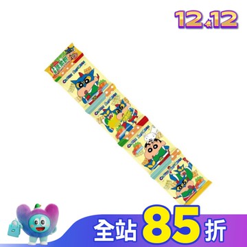 SUNFRIEND蠟筆小新三色蔬菜餅四連8g*4