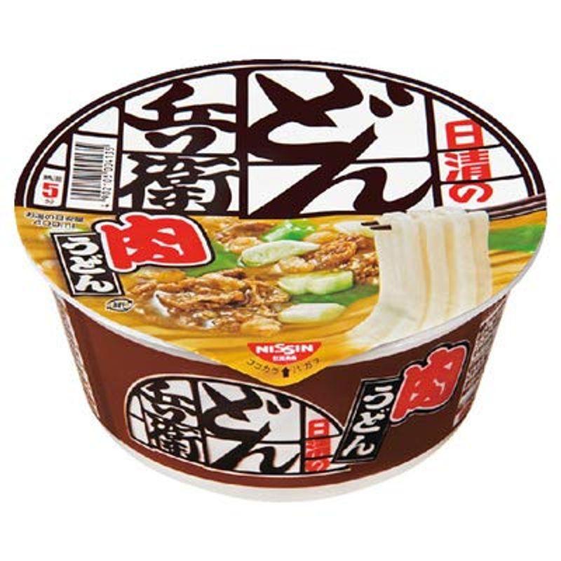 日清食品 日清のどん兵衛 肉うどん 1箱12食